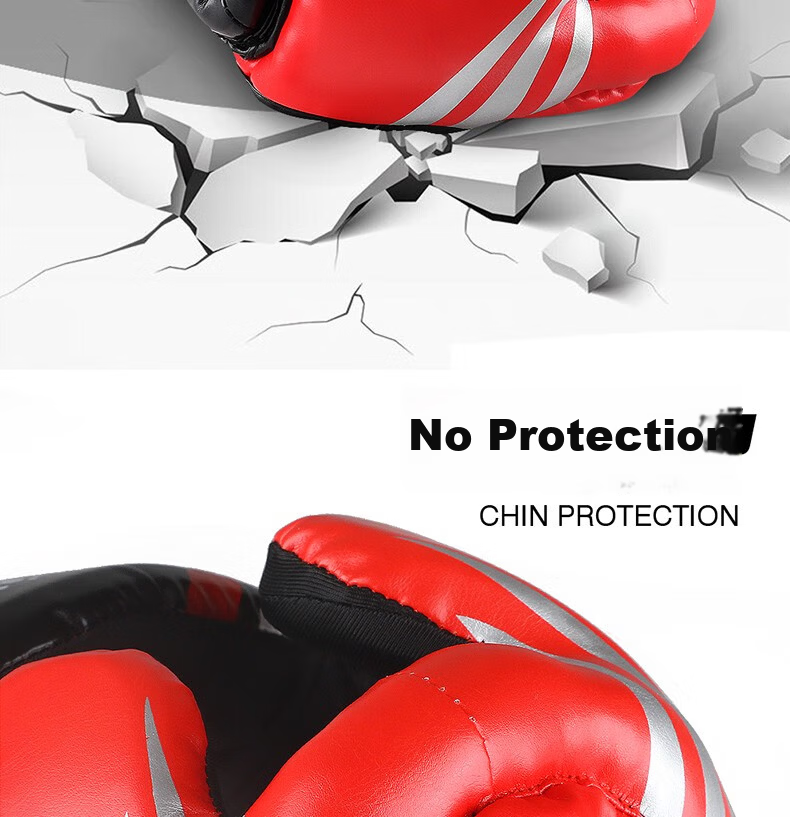 Competitive Edge Boxing Headgear Full Face Head Guard for Adults and Kids, Professional Boxing and MMA Head Protection 8