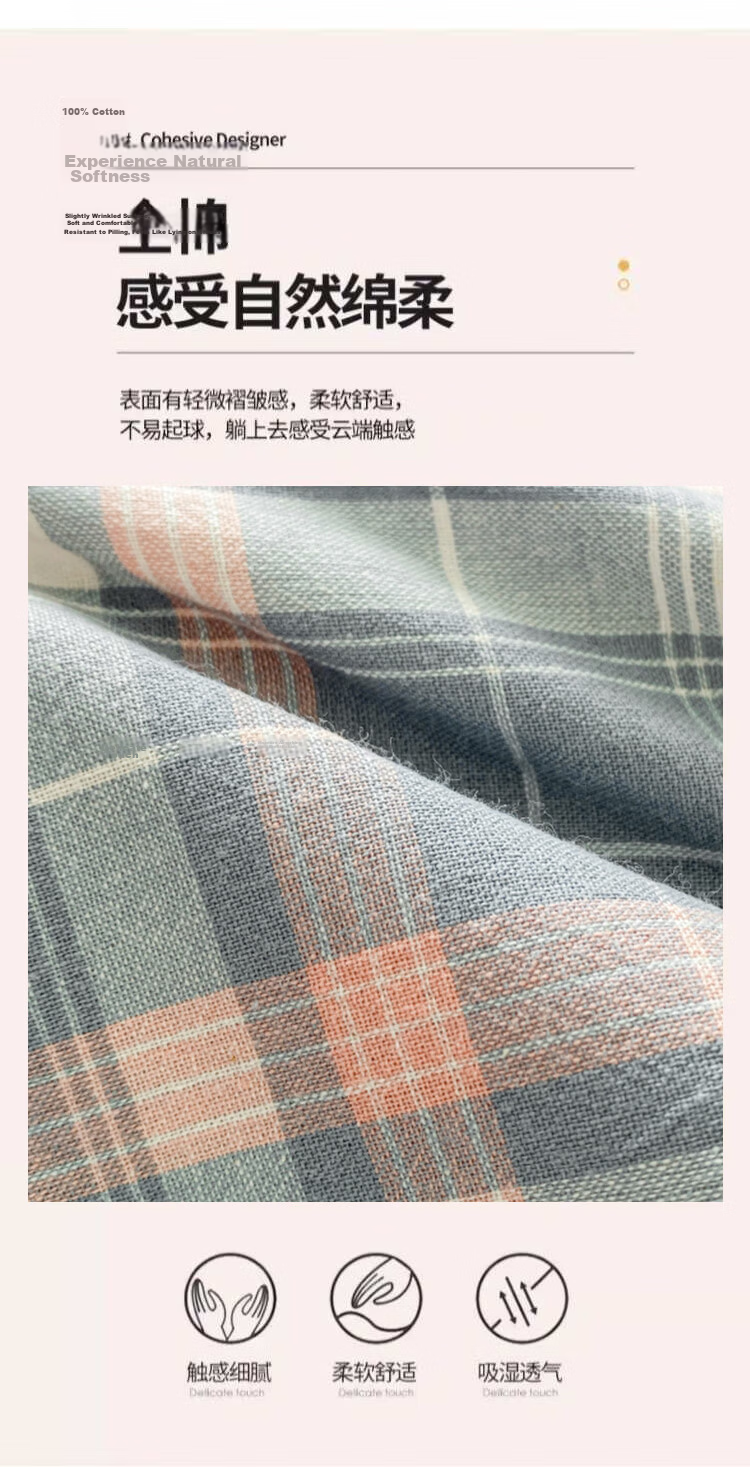 Wuyinliangpin Cotton Air Conditioning Quilt, 100% Xinjiang Cotton, Machine Washable And Water Washable Cotton Thin Quilt, Summer Cool Quilt, 150x200cm 5