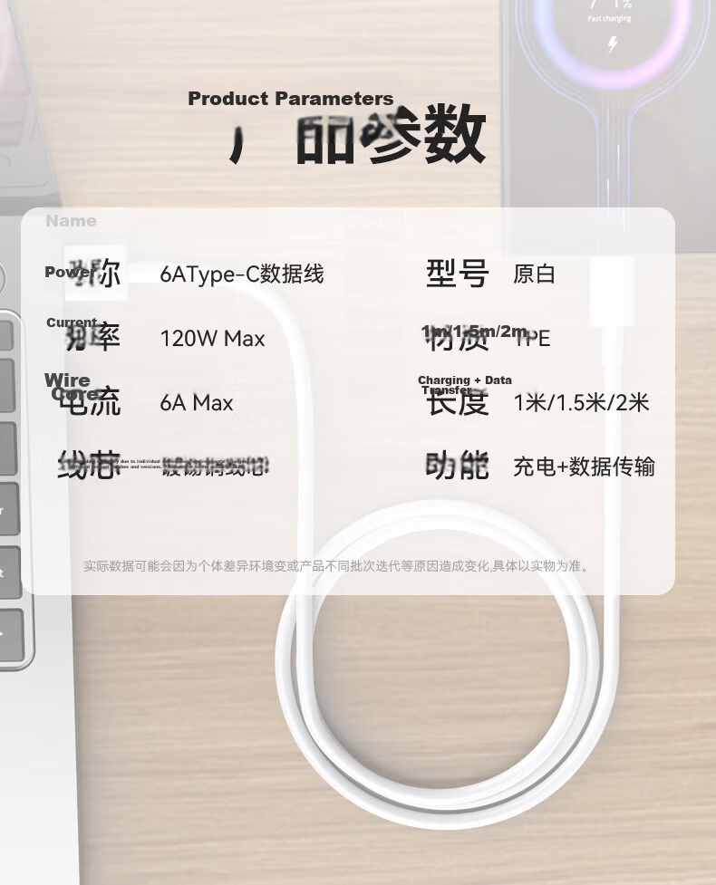 Shishan Compatible Data Cable Type-C Charging Cord Fast Charging Cable for S23 Ultra/W24/W23/Z Fold5/4/3/S22+/S21/A54/A53/A90/note 18