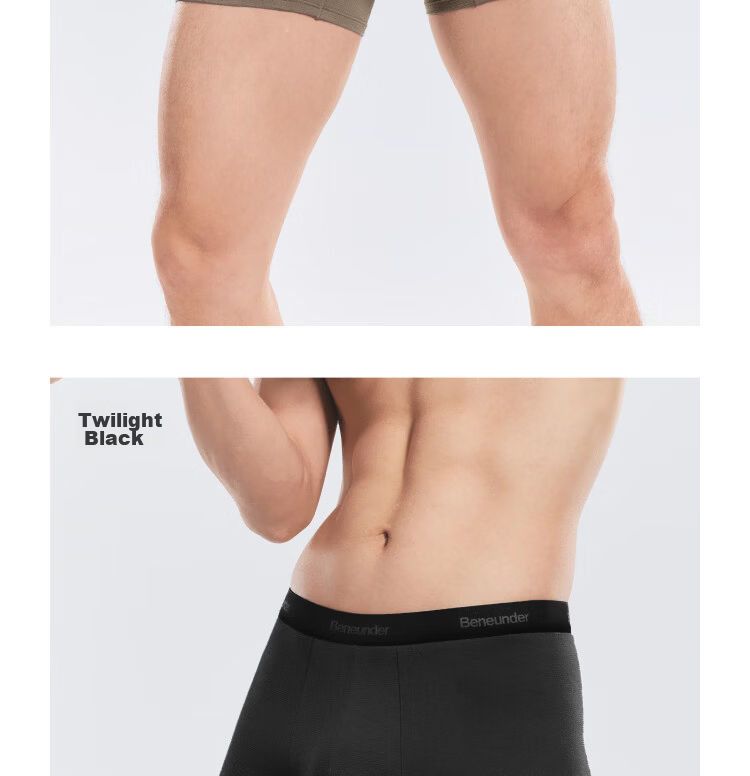 Banana Under Men's Breathable Mesh Cotton Boxer Briefs 100% Cotton Gusset Antibacterial Summer Sports Underwear 19