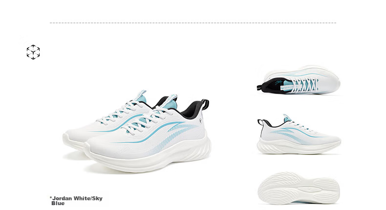 Jordan Yueyu Waterproof Fleece-Lined Leather Sports Shoes Men's Outdoor Commuting Shock-Absorbing Running Shoes for Rainy Days 37