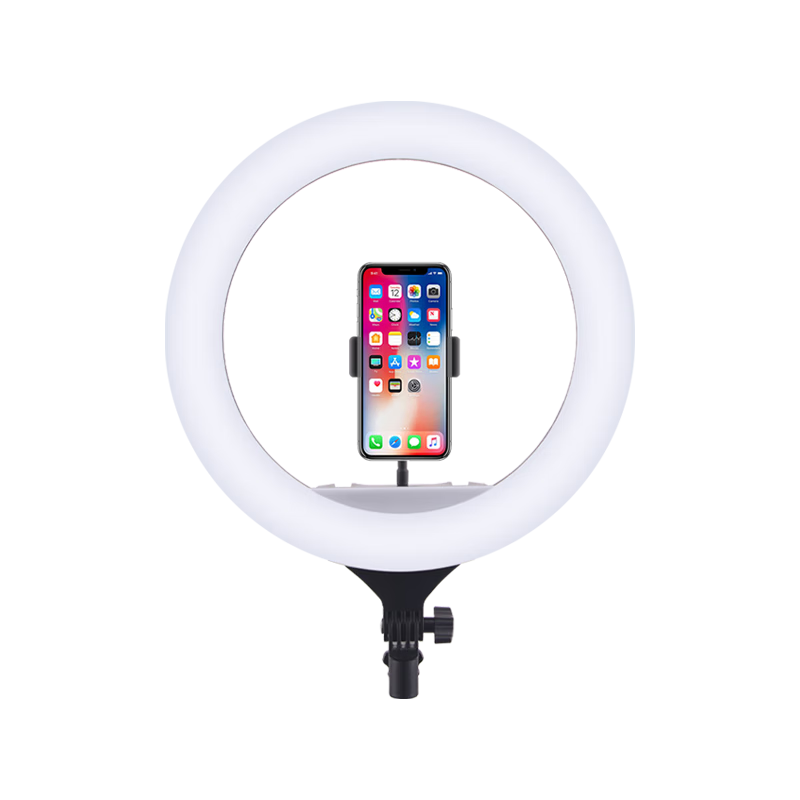 LATZZ 26cm LED Ring Light Live Streaming Fill Light Beauty Light Photography Large Aperture Soft Light Outdoor Desktop Phone Studio Lighting for Influencers