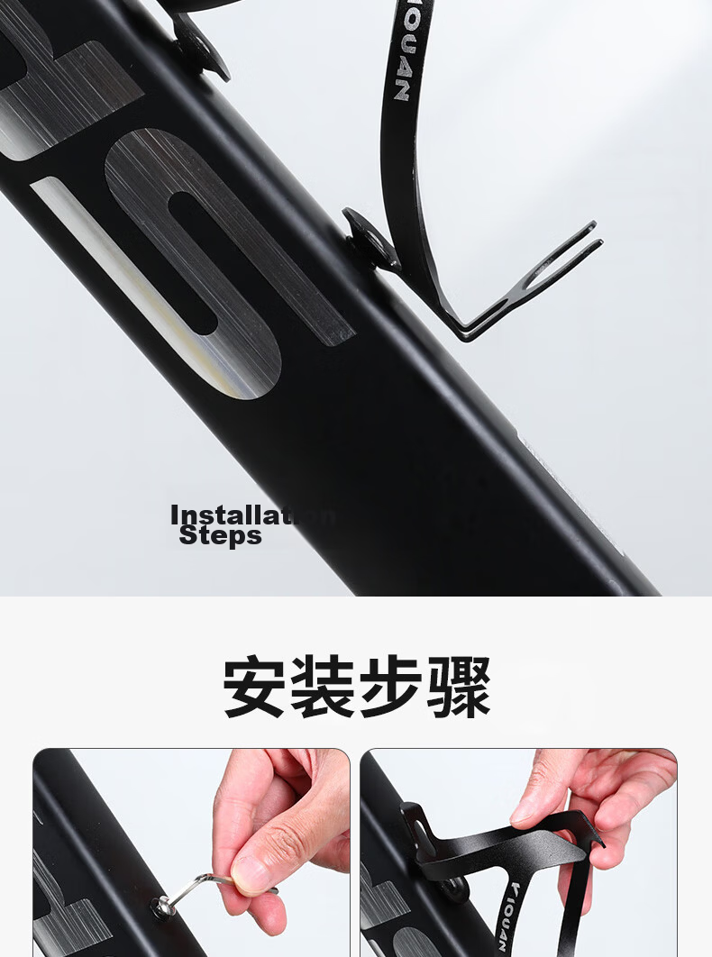 40,000km Bicycle Water Bottle Cage Aluminum Alloy Mountain Road Bike Cup Holder Cycling Mount Accessory 13