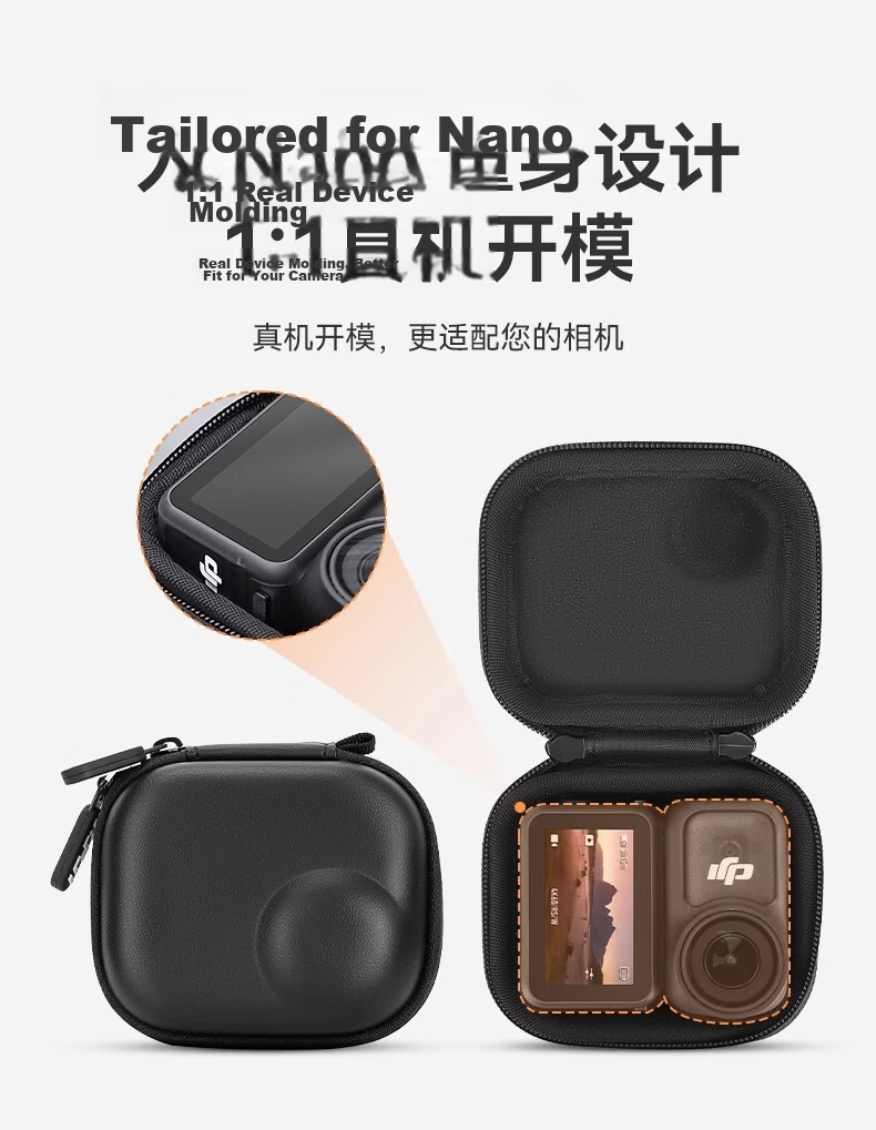 Luna DJI Osmo Nano Storage Bag Mini Protective Case Portable Carrying Box for Sports Camera 2