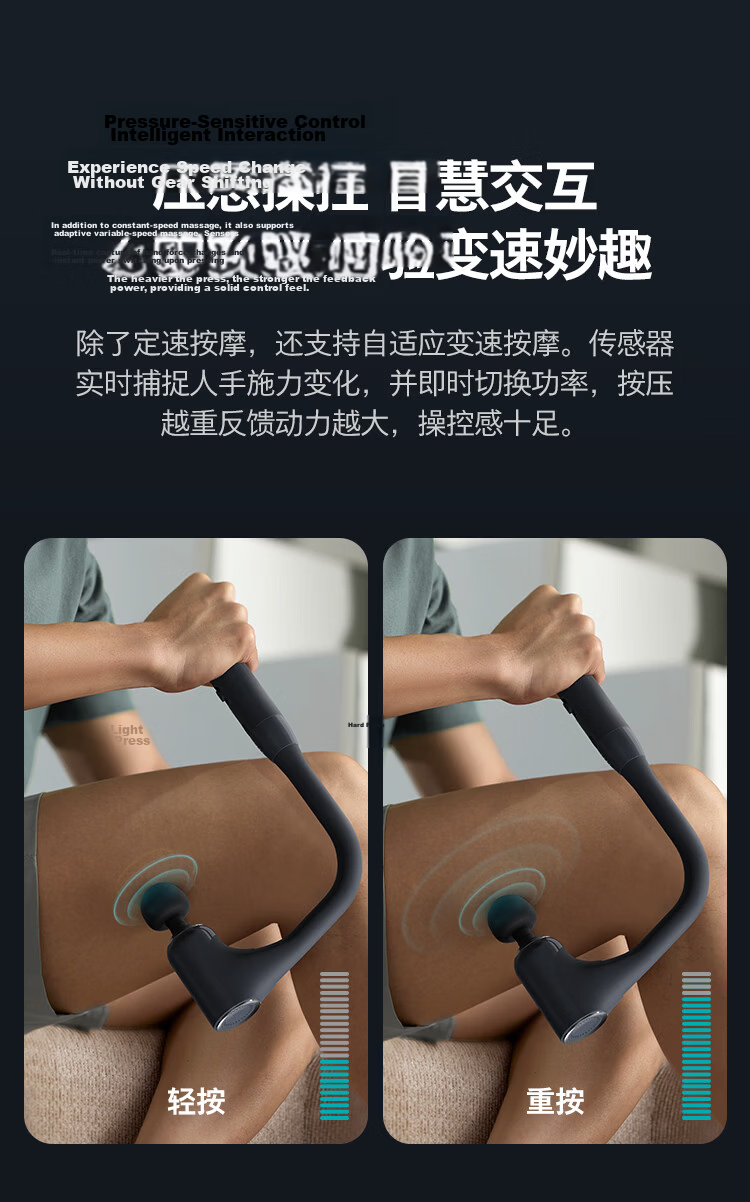 Feilipu 5102G Titanium Alloy Massage Gun, Upgraded Version of Xiaojingang, Hot Compress Massage Head, Professional Muscle Massager, Holiday And Birthday Gift for Boyfriend Girlfriend, New Year Present 12