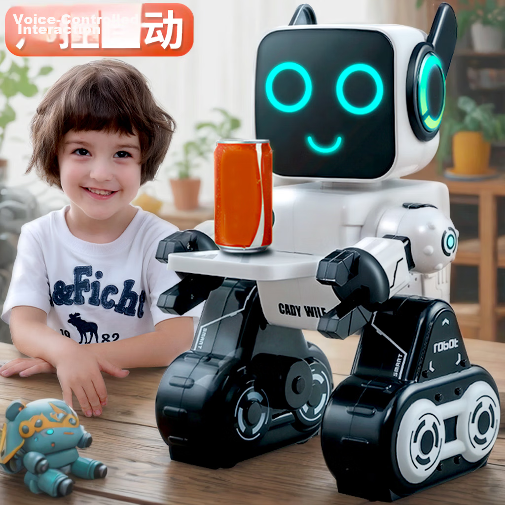 Jingda Remote Control Smart Robot Toy Programmable Toy for Boys Ages 3-6 Early Education Birthday Gift