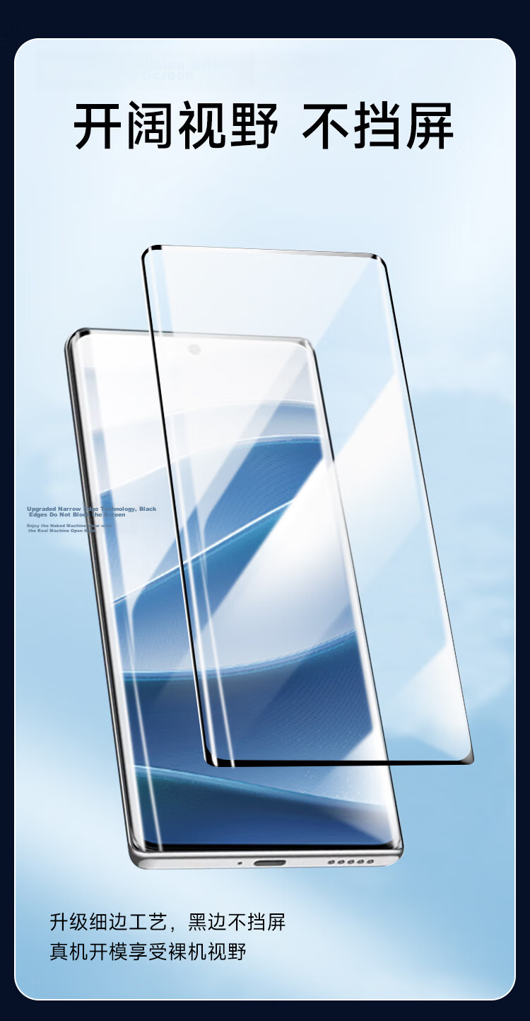 KOOLIFE Tempered Glass Screen Protector for Xiaomi Redmi Note 13 R Pro, Full Coverage Ultra-Thin HD Film, Shatterproof Anti-Fingerprint Protective Film for Xiaomi Redmi 13 R Pro Smartphone 6
