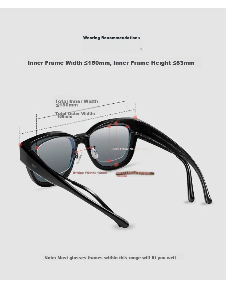JEEP UV Protection Outdoor Sunglasses for Hiking, Trekking, Myopia, Polarized Sunglasses for Women, Driving Sunglasses 8