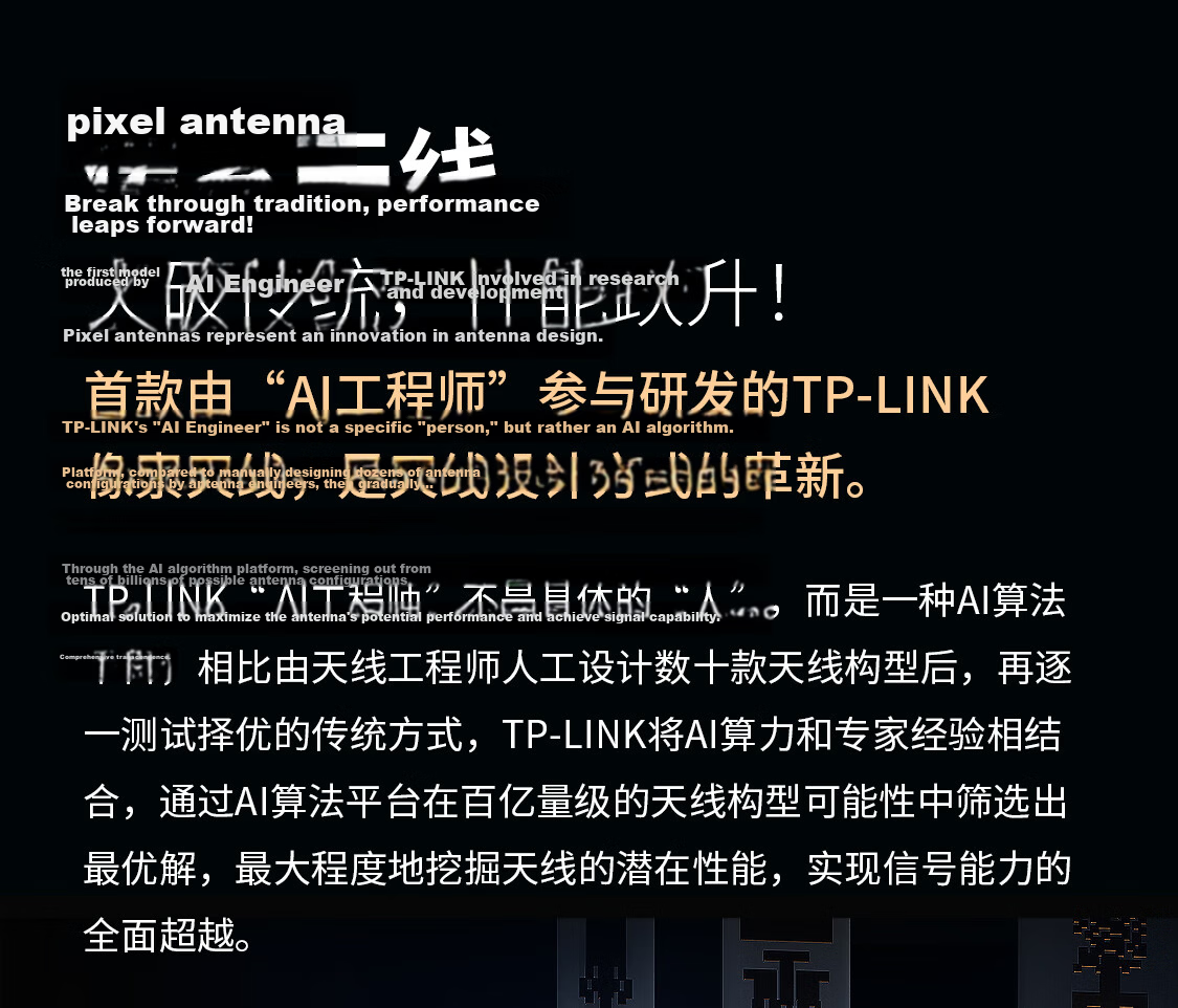 TP-LINK BE6400 5G WiFi7 Gigabit Dual-Band Home Router 2.4G WiFi6 Wireless 2.5G Port Game Acceleration 7DR6450 6
