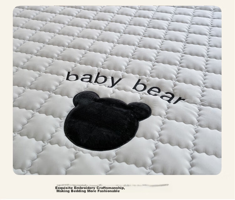 Wuyinliangpin Class A Fabric, All-Cotton Cotton Mattress Pad, Single Student Dormitory Bed Cover, Mattress Pad, 90x190cm 18