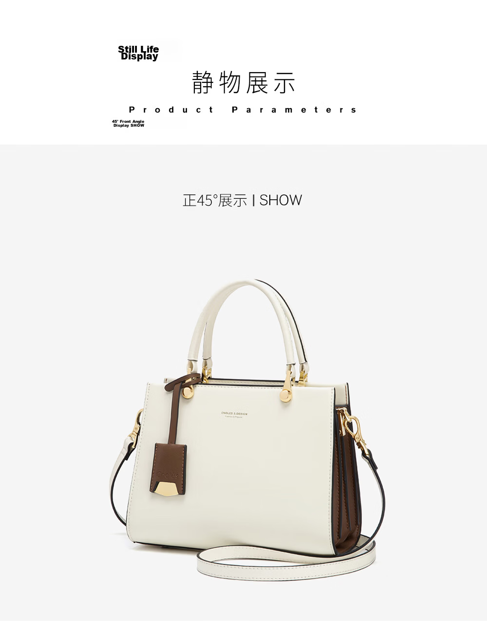 Cnoles Women's Handbag, Latest 2026 Model, Tote Bag, Anniversary Gift for Wife, High-End Brand, Thoughtful And Practical 25