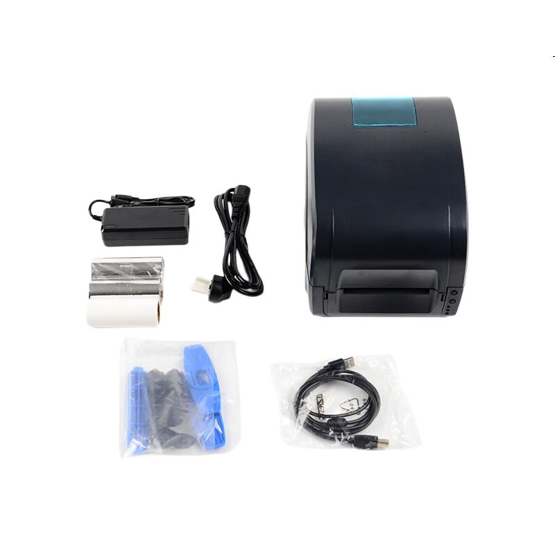 Gprinter Carbon Ribbon Label Printer GP-9025T Computer Version, Jewelry Fixed Asset Water Mark Warehouse Logistics Thermal/dual-Mode Barcode Printer