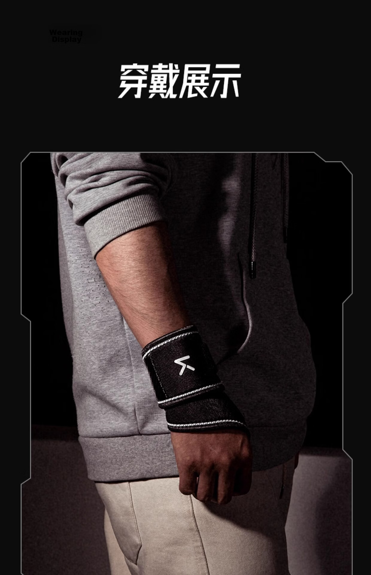 Keep Fitness Wrist Wraps for Men, Wrist Support for Preventing Sprains, Tendonitis, Professional Sports Protection for Bench Press, Deadlifts - 2 Pack 14