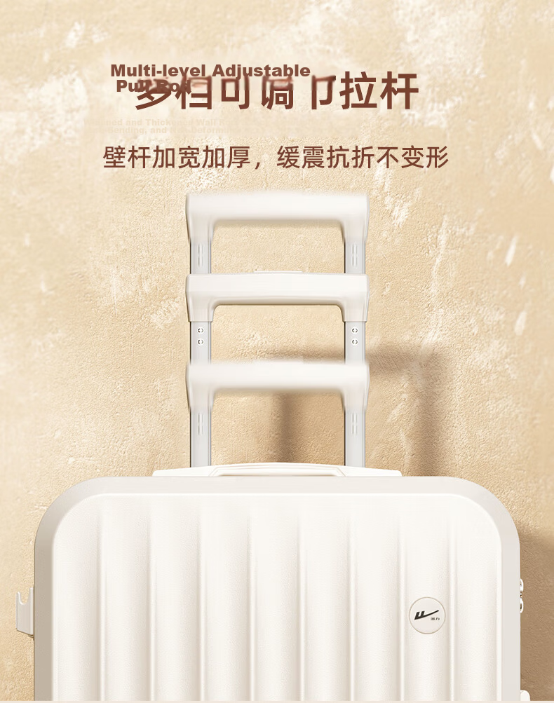 Huili Luggage Suitcase with Cup Holder for Women And Men, Lightweight Leather Suitcase for Students with Password Lock, Travel Case, 24-Inch Gree 8