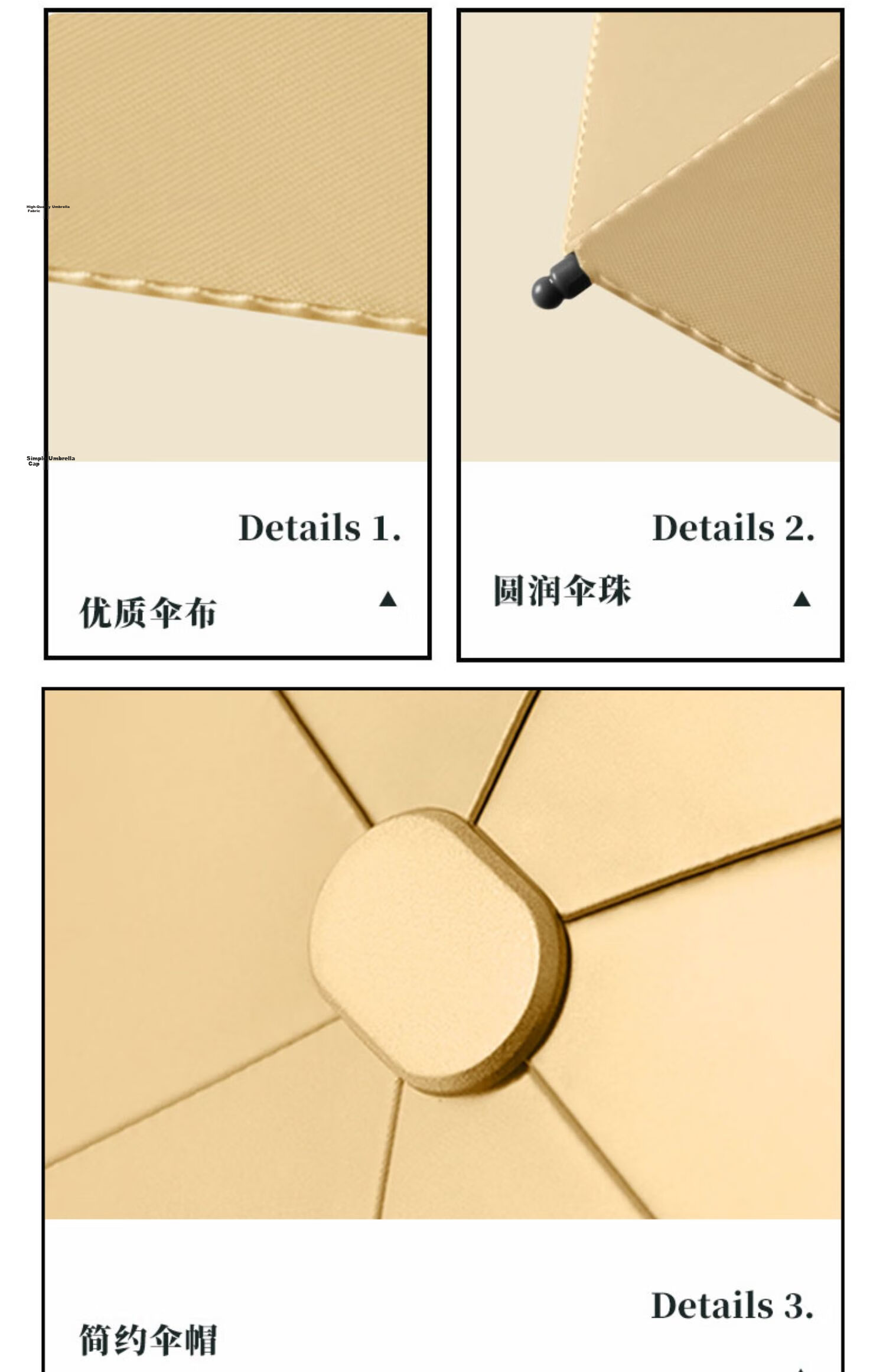 Fanyejia Vintage-Style Six-Fold Umbrella, Sun Umbrella for Women, UV Protection, Dual-Use for Rain And Shine, Compact Black Umbrella for Children, Mid-Autumn Festival Gift for Girls, High Aesthetic Value 16
