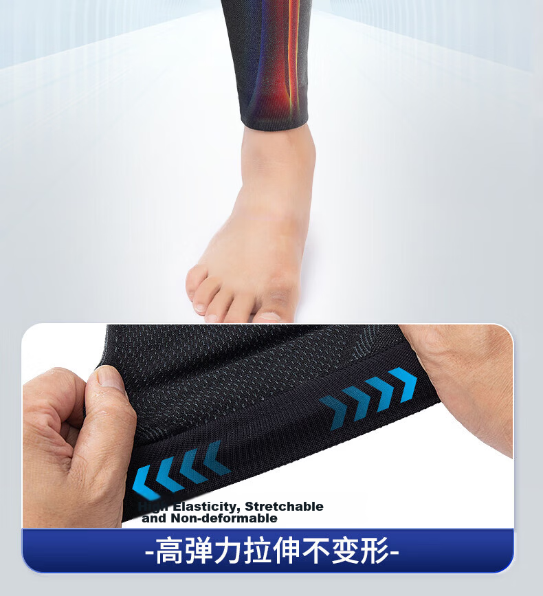 Li-Ning Calf Sleeves Unisex Sports Leg Guards Basketball Running Protective Fitness Cycling Compression Leg Socks 10