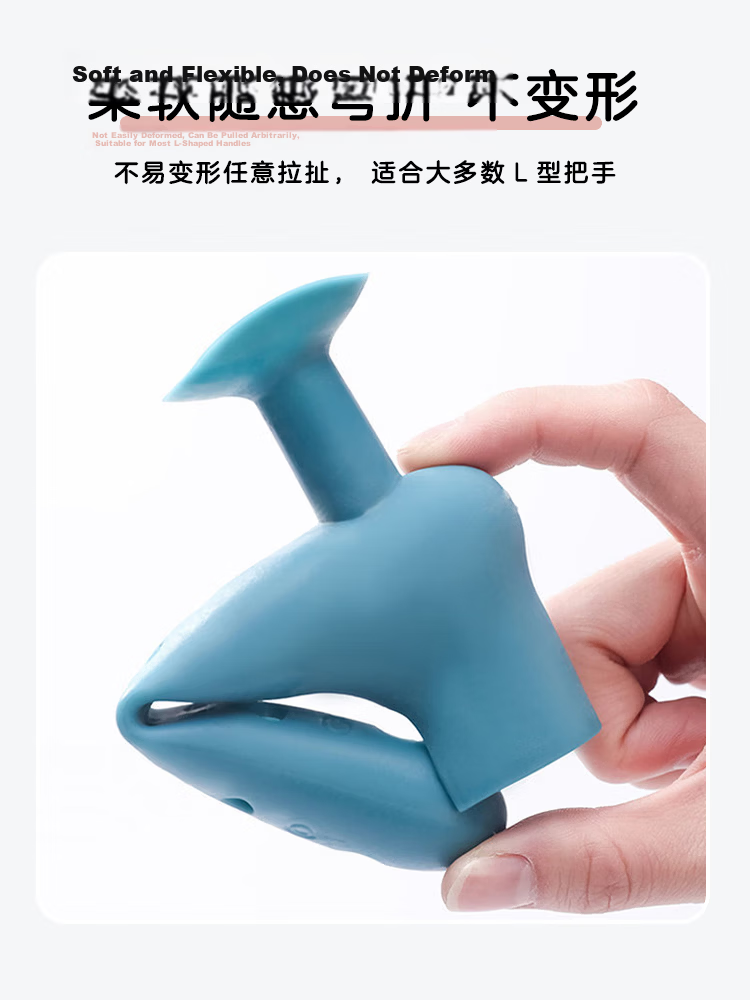 9i9 Silicone Door Handle Protector Set of 3 Baby Safety Bump Guard Thickened Door Stop Cushion A183 5