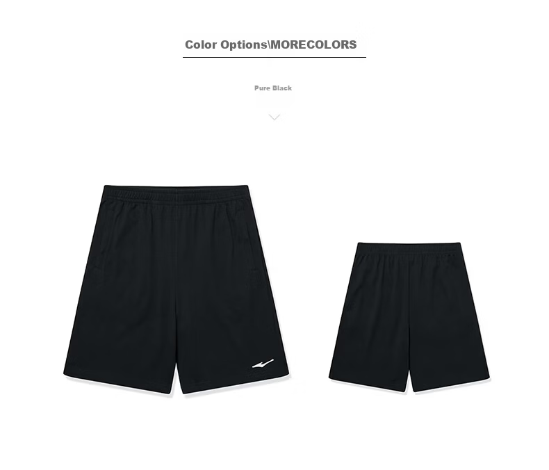 Erke Knitted Five-Point Shorts Autumn Moisture-Wicking Sports Breathable Outdoor Casual Men's Running Pants 19