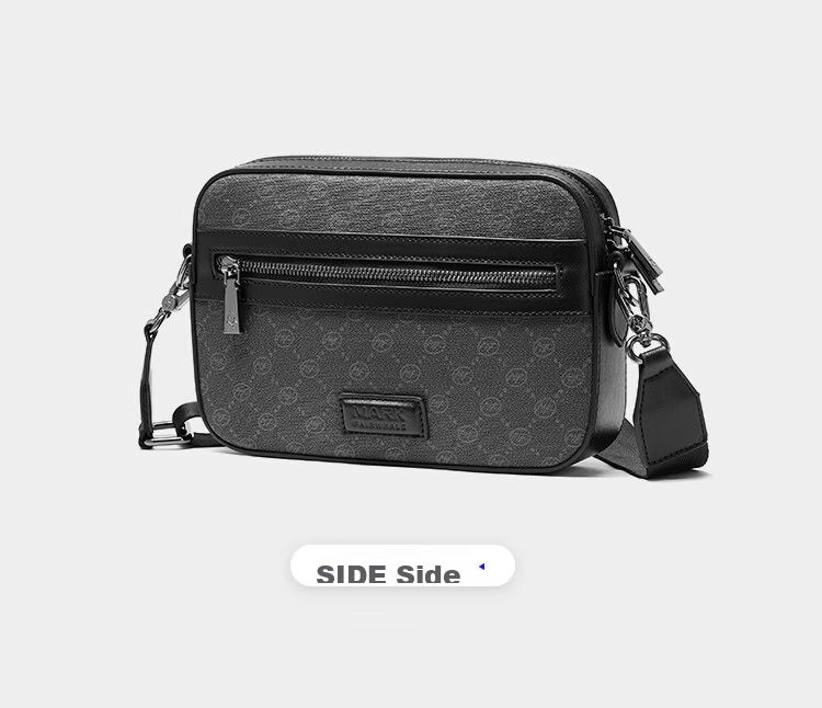 Mark Fairwhale Premium Plaid Men's Bag Crossbody Shoulder Bag Large Capacity Commuter Small Phone Bag 14