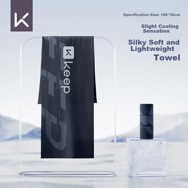 Keep Cooling Sports Towel Unisex Sweat-Absorbing Gym Running Yoga Quick-Dry Portable Wrist Towel 311 Blue