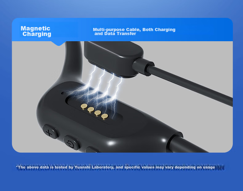 Yuanshi X7 Pro Bone Conduction Swimming Headphones, Non-In Open-Style Sports Bluetooth Earphones, IPX8 Waterproof, 16GB Memory MP3, Specially Designed for Running, Cycling, And Fitness 17
