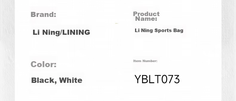 LI-NING Crossbody Bag Unisex Travel Shoulder Waist Bag Sports Cycling Running Fitness Large Capacity Canvas Bag for Phone 22