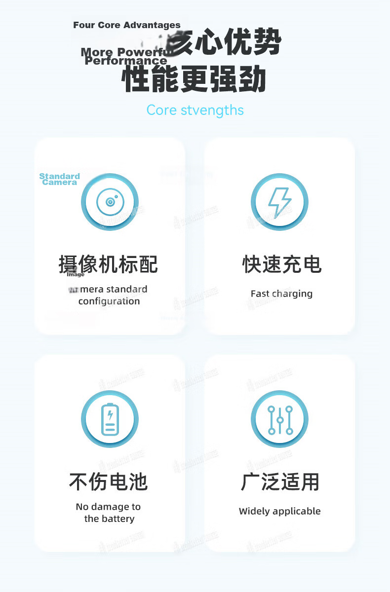 Chic Style Compatible Xiaomi Xiaobai Ezviz 360 Huawei TP-Link Camera Charger Power Extension Cable 5m Long Android Data Cable Camera Power Adapter Charging Cable 2