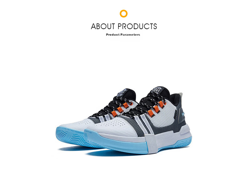 361° Basketball Shoes for Men, Spring And Summer Youth Professional Lightweight Low-Top Casual Sports Shoes, Men's Style 672121101-3 38