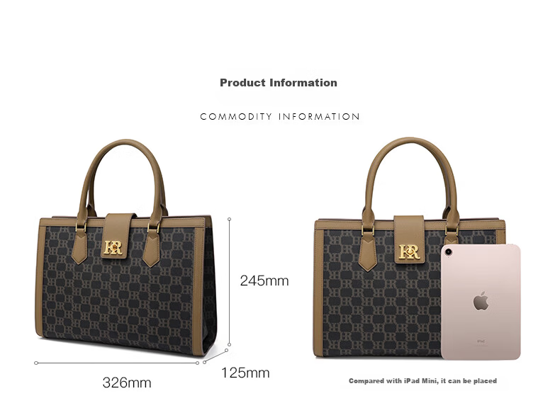 HRHR Women's Handbag Large Capacity Tote Bag Birthday Gift for Girlfriend 8