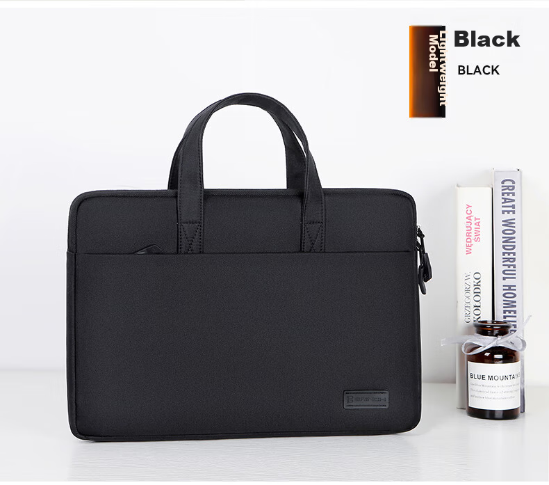 BRINCH Laptop Bag, 12/16 Inch, Business Lightweight Travel Bag, Suitable for Xiaomi, Apple, Huawei Notebooks 1