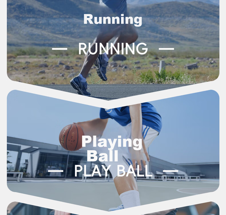 Jeep Men's Sports Socks (6 Pairs) Running Basketball Socks Sweat-Absorbing Anti-Slip Breathable Casual Socks for Men and Women 5