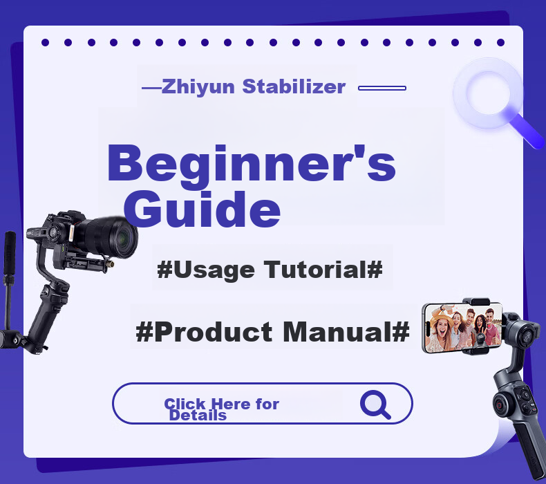Zhiyun Three-Axis Smartphone Stabilizer, Vlog Photography Tool, Handheld Intelligent Selfie Stick, Anti-Shake Gimbal, SMOOTH Q4 COMBO 1