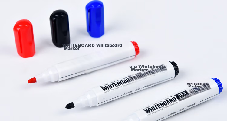 Dile Preferred Series Erasable Whiteboard Markers Water-Based Pens Office Stationery Black Blue Red 10pcs/Box 33014 Mixed Colors 12