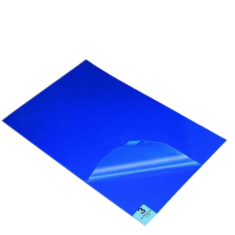 Andatong Dust-Collecting Mat, Workshop Dust-Sticking Pad, Removable Shoe-Soil Dust Mat, Laboratory Clean Room Floor Mat, Disposable Entrance Doorway Mat, 60*90cm/30 Pieces