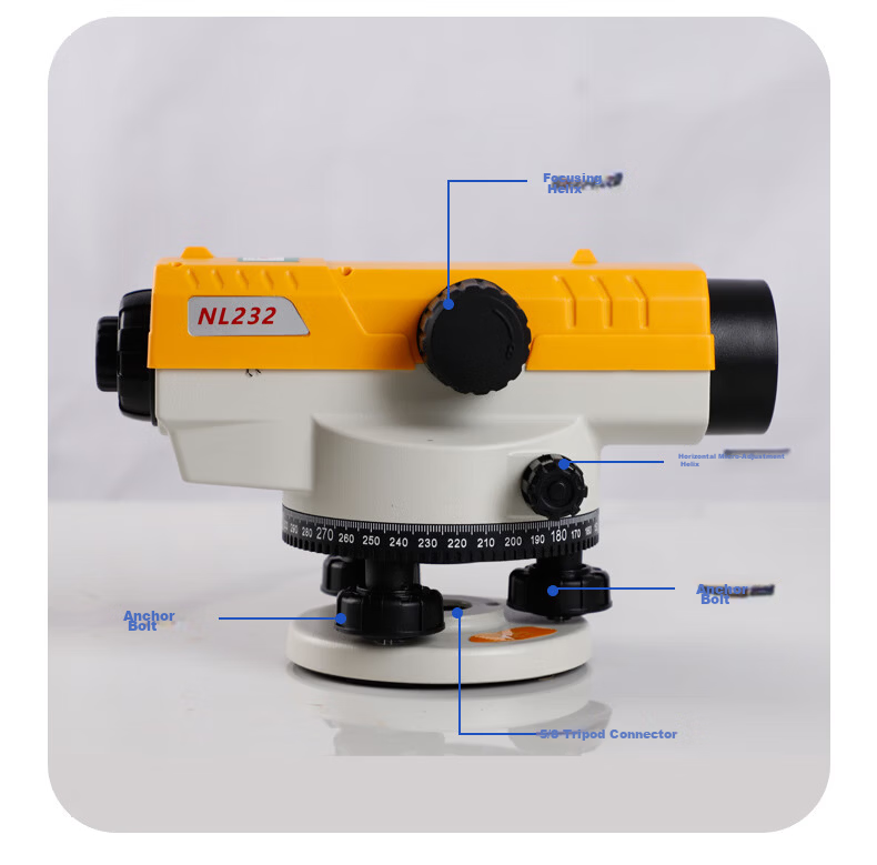 SOUTH NL232 High-Precision 1mm Auto-Level Optical Outdoor Surveying Instrument Full Set 9