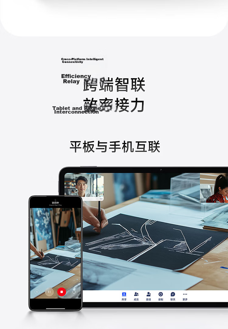 Xiaomi Pad 7 Pro [National Subsidy] 11.2-inch 3.2K Eye-care Display Snapdragon Surge OS2 Student Tablet 8GB+256GB Green Pine 33
