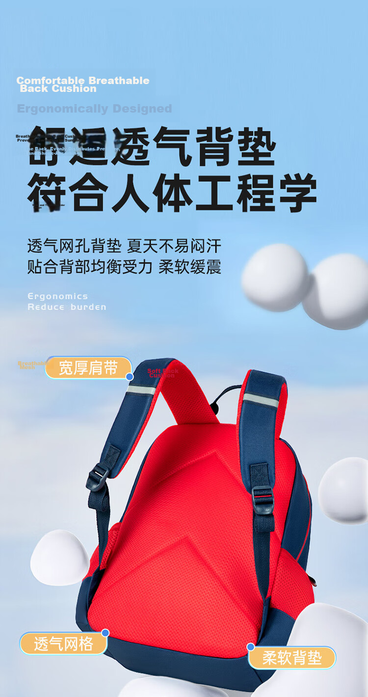 Disney Backpack Elementary School Boys Grades 1-3 Stationery Set School Supplies Gift 3