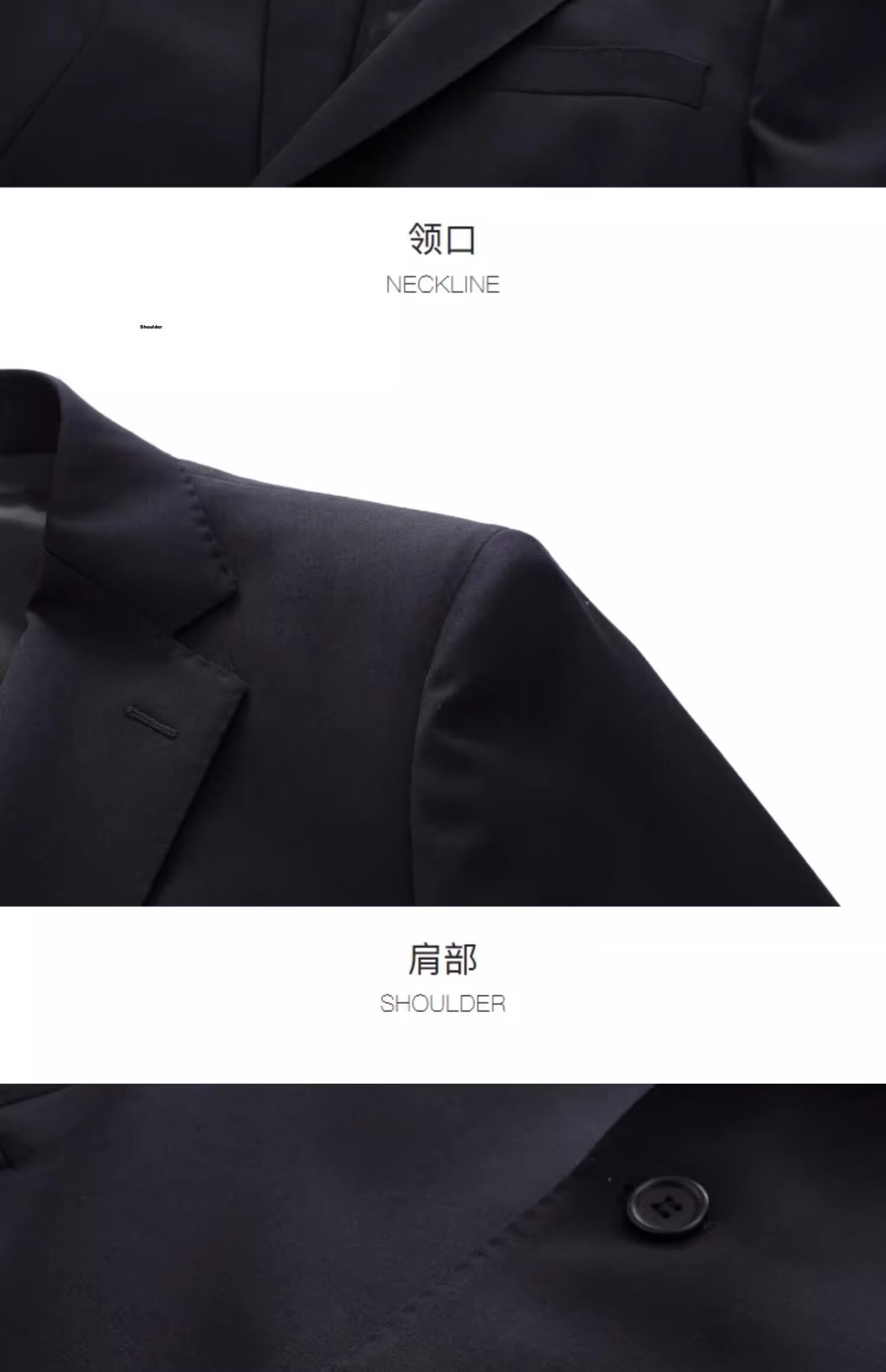 Youngor [95.5% Merino Wool] 2026 Autumn New Wedding Suit Jacket Navy Blue XL175/104A 14