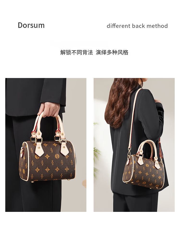 RED DRAGONFLY 2026 New Women's Bag Crossbody Shoulder Boston Luxury Handbag Birthday Gift for Mom 12