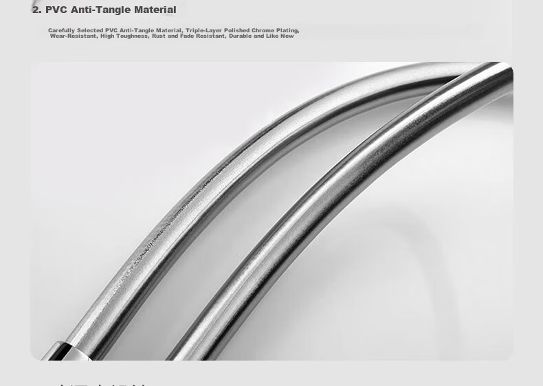 KOHLER Handheld Shower Hose, PVC Flexible Hose, Anti-Tangling Shower Hose Accessory K-11628T 1.5 Meters 5