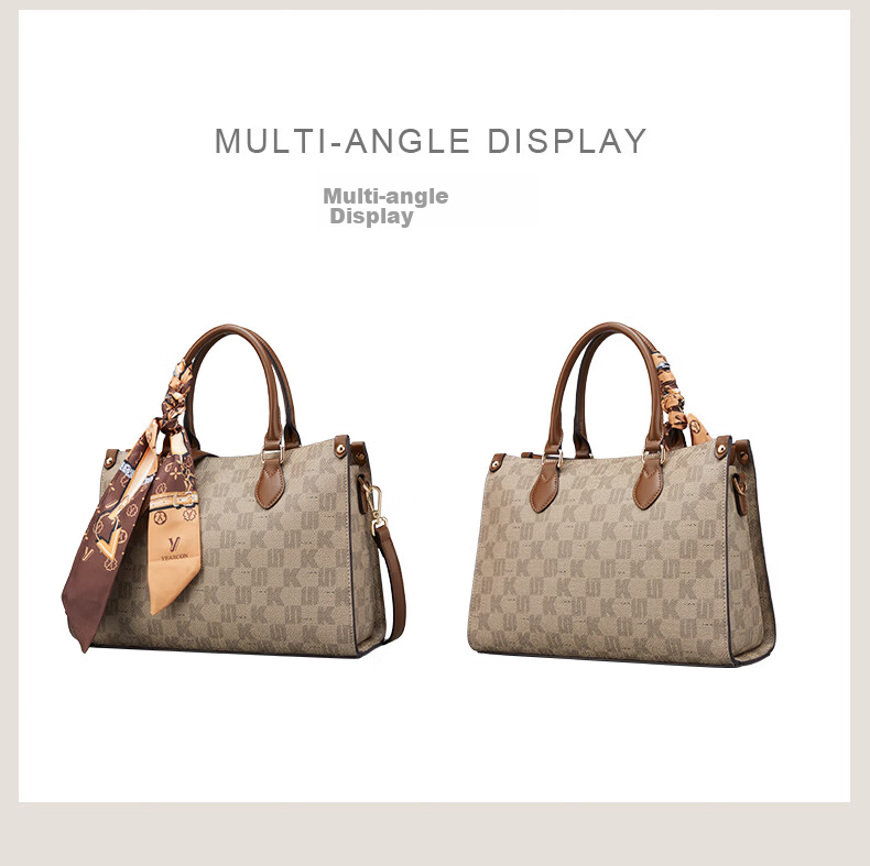 Yearcon Crossbody Shoulder Tote Bag Large Capacity Mom Gift Handbag Women 2026 Teacher's Day Present 9