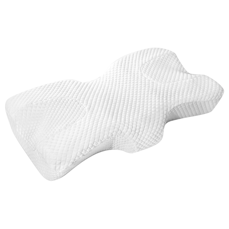 Aromas Side Sleeping Pillow Anti-Wrinkle Nasolabial Fold Face-Friendly Beauty Pillow Cervical Memory Foam Sleep Design Patent Model