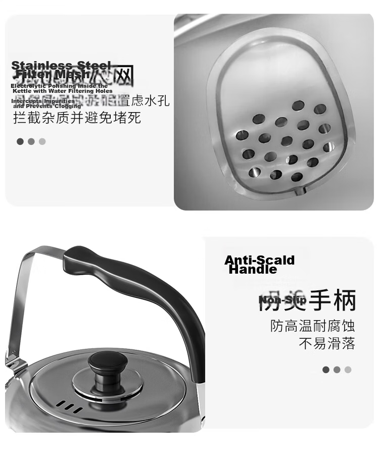 MeiLing Electric Kettle 5L Stainless Steel Water Boiler Milk Heating Kettle MH-A1550 for Home and Hotel 8