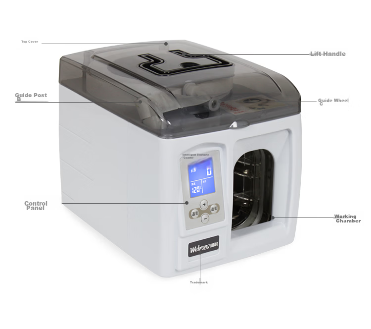 Weirong Intelligent Automatic Banknote Strapping Machine ZBJD-WR8010A 13