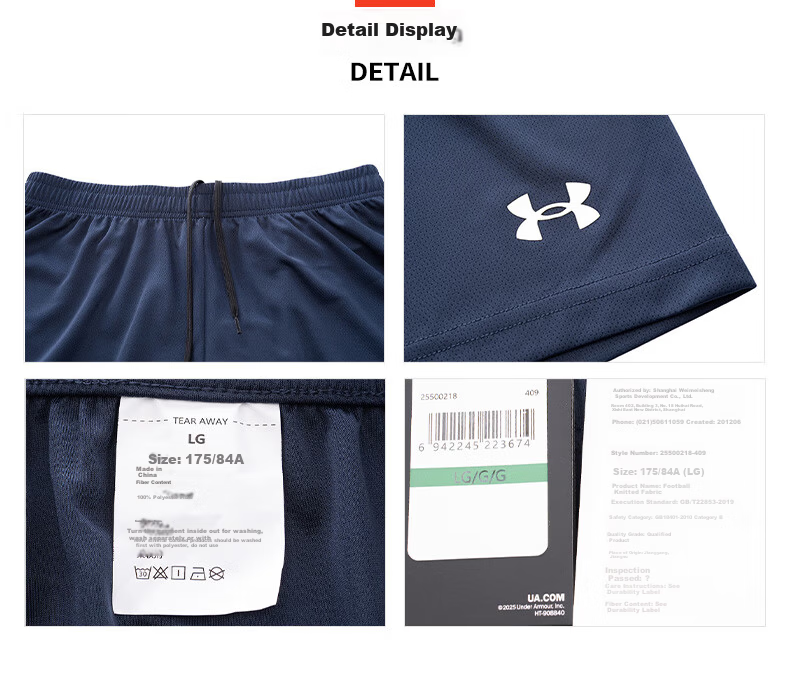 Under Armour New Basketball Shorts, Fitness Training Casual Running Shorts 13