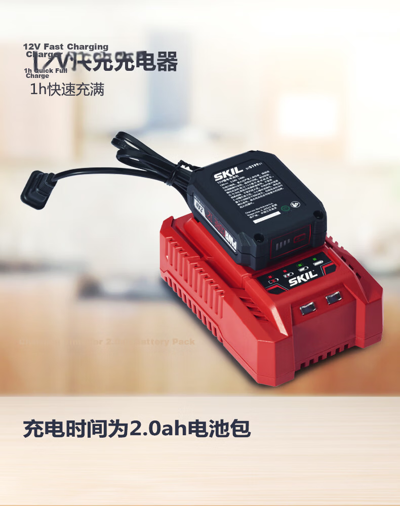 SKIL 12V Lithium Battery Charger 2730 3