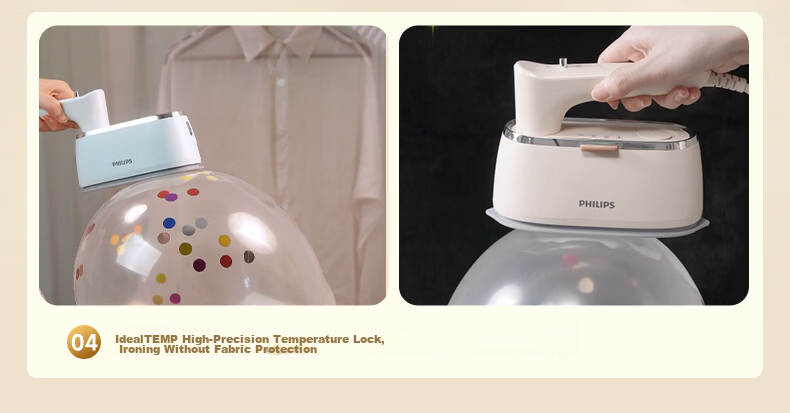 PHILIPS Handheld Compact Iron And Garment Steamer for Home Use, Portable Travel Ironing Machine, Gift, STH3050/30 23