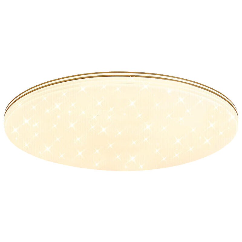 NVC LED Ceiling Light, Starry Sky Three-Color Dimmable, for Bedroom, Study Room And Dining Room Lighting, 24W