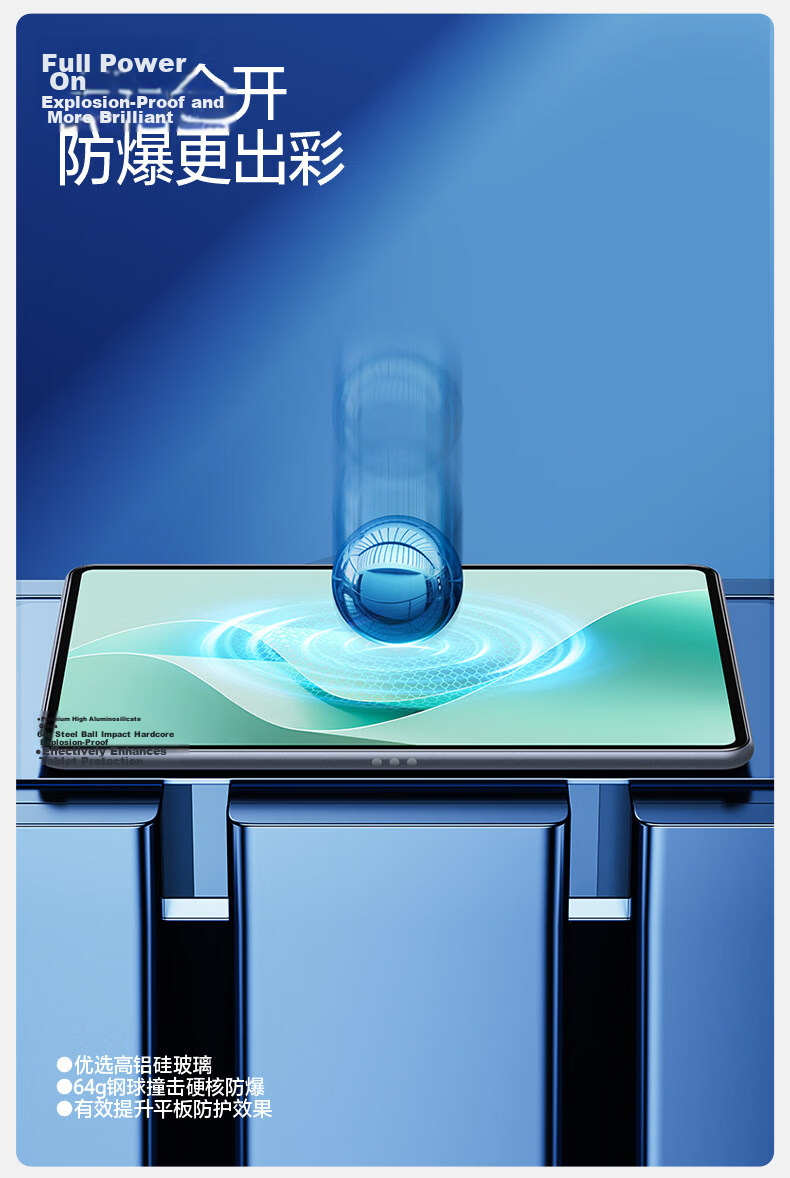 Shanmo Tempered Glass Screen Protector for Huawei MatePad Pro Max 13.2-inch 2026 Model Full Screen HD High Transparency Anti-Fingerprint Tablet Film 16