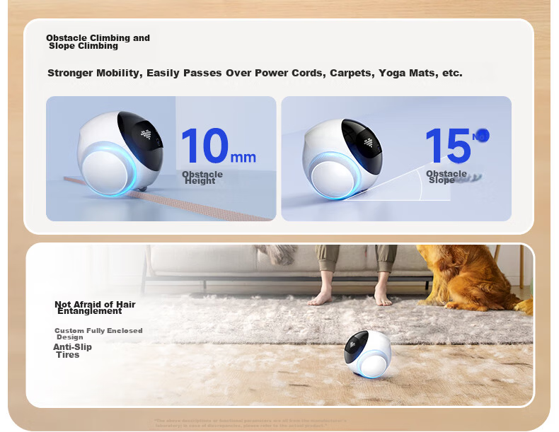 FAMUE Magic S1 Whole-House Mobile Surveillance Camera Remote Control Home Security AI Companion Robot Conversational AI for Elderly and Children 14